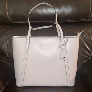 Taupe Tote Bag